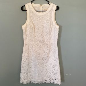 Kate Spade white lace mini dress